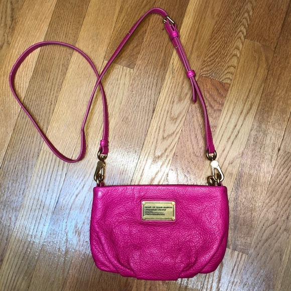 hot pink crossbody